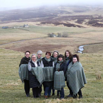 Cabrach Tweed Blanket