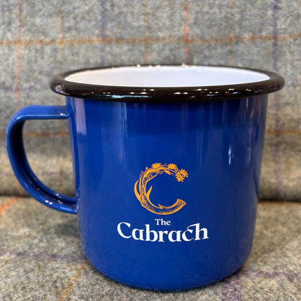The Cabrach Enamel Mug - 20oz - Navy