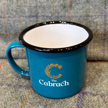 The Cabrach Enamel Mug - 10oz - Teal