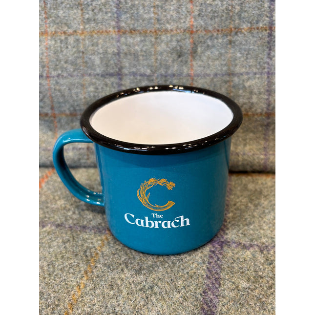 The Cabrach Enamel Mug - 10oz - Teal